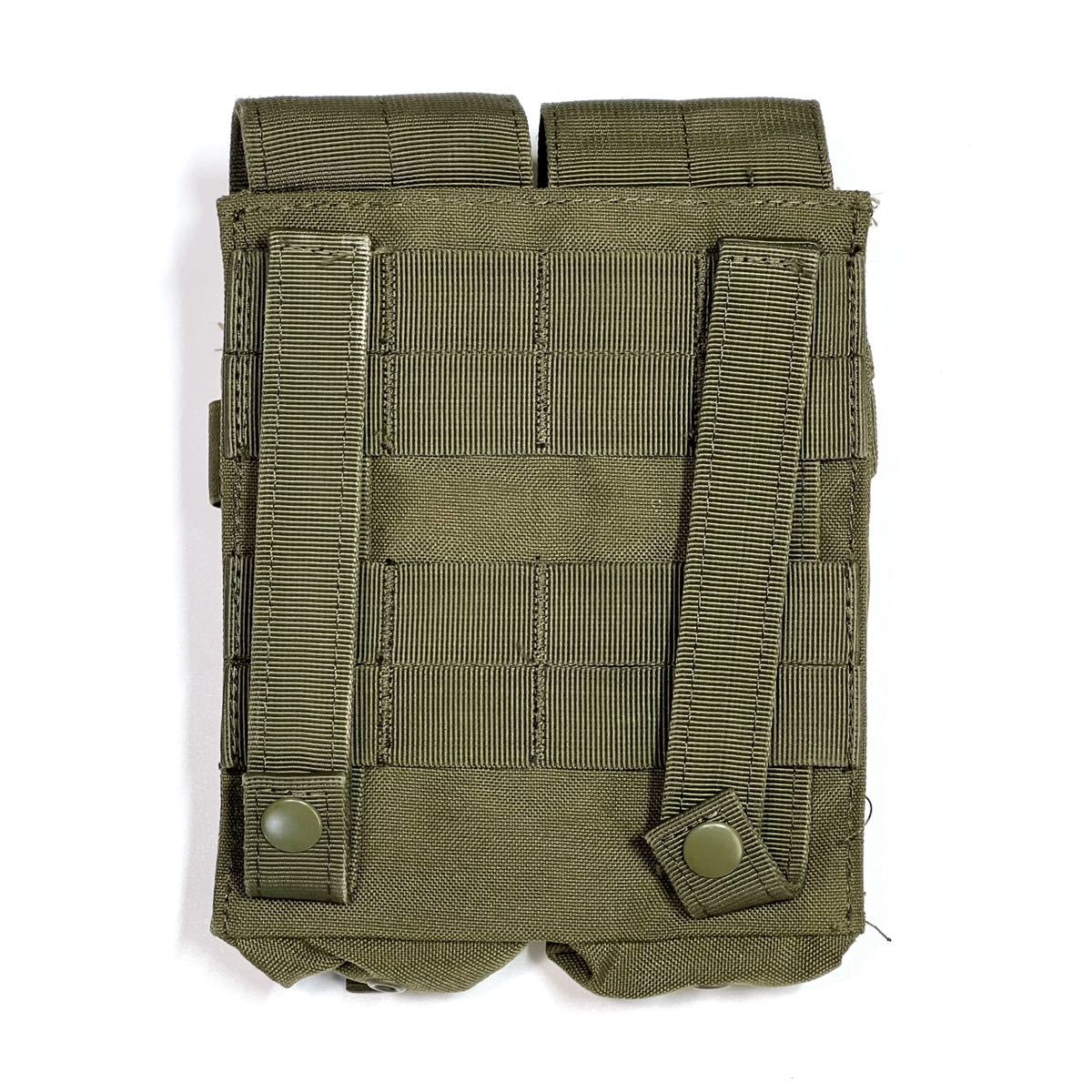 CONDOR MA71 DOUBLE AK KANGAROO MAG POUCH OD (検 米軍実物 陸上自衛隊 コンドル ピストル ライフル マガジンポーチ オリーブドラブ