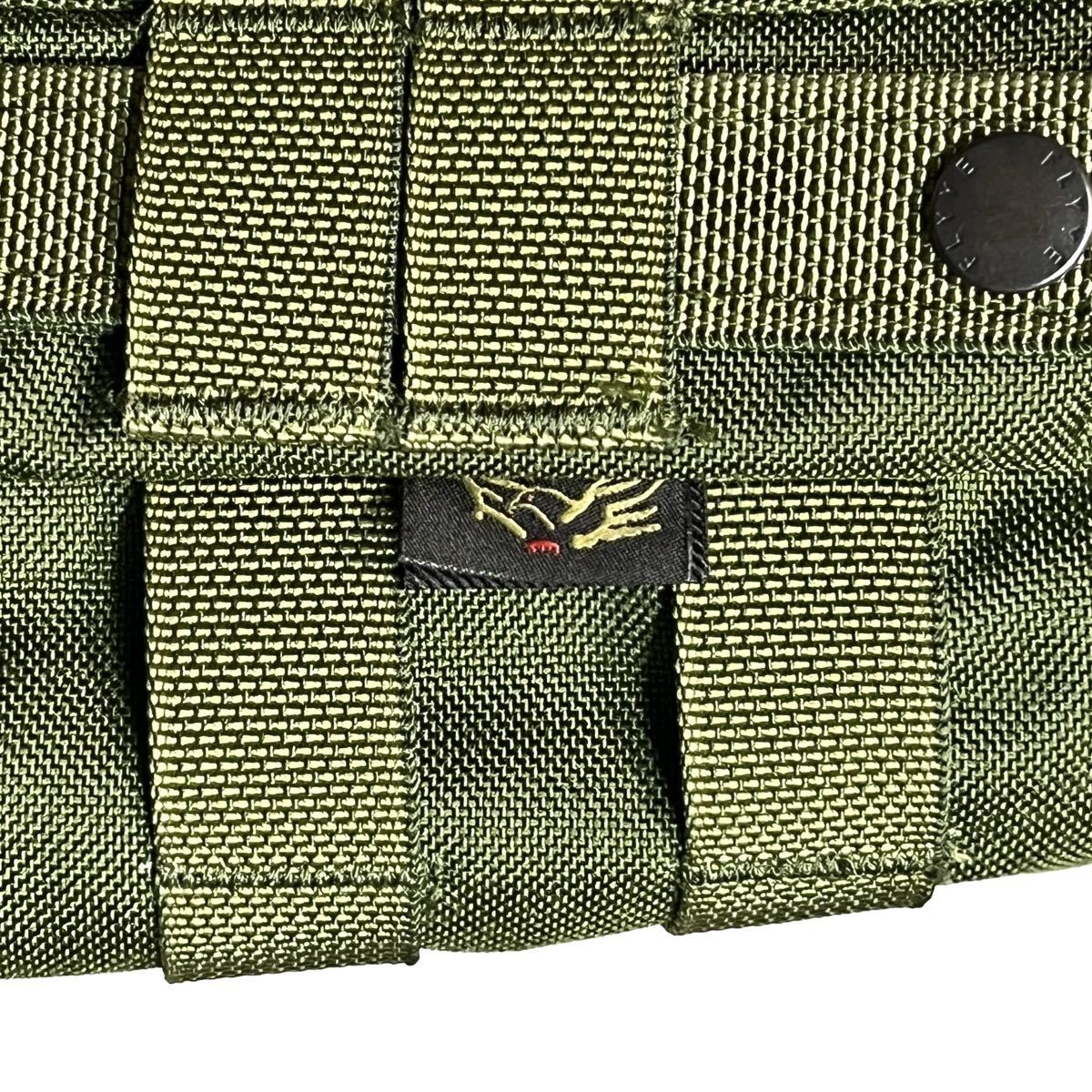 レプリカ品 FLYYE MOLLE Water Bottle Pouch OD 2個 (検 陸上自衛隊 ウォーター ペットボトルポーチ ナルゲン オリーブドラブ グリーン_画像3