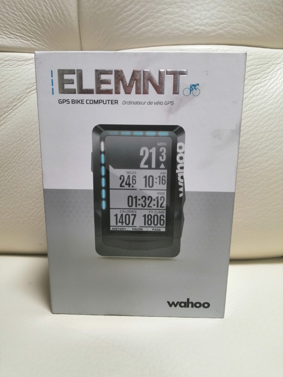 8225円 wahoo ワフー GPS サイクルコンピューター ブラック 8225円 wahoo ワフー GPS サイクルコンピューター ブラック