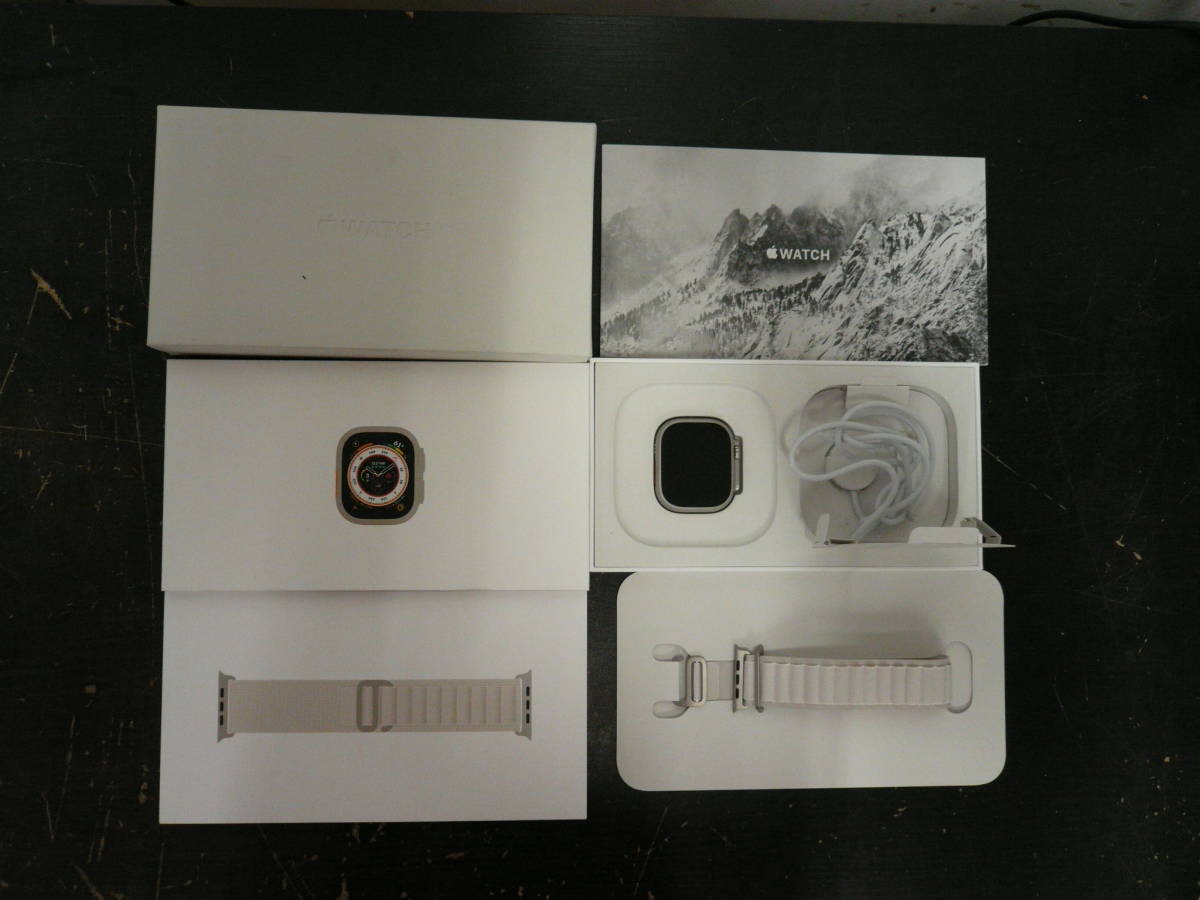PP 展示品 Apple Watch Ultra GPS+Cellular mm MQFT3J/A