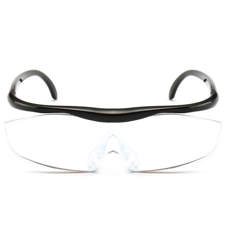 1.6 times glasses magnifier black magnifying glass glasses glasses type clearly lens immediate payment cheap 