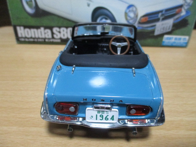  Tamiya 1/20 [ Honda S800 ] 1964y chain type ( previous term model ) light blue floor mat attaching * postage 600 jpy pursuit number attaching 