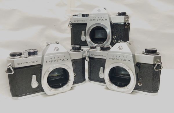 ★★極上！3台セット★★PENTAX ペンタックス SP F ボディ★露出計動く★_画像1