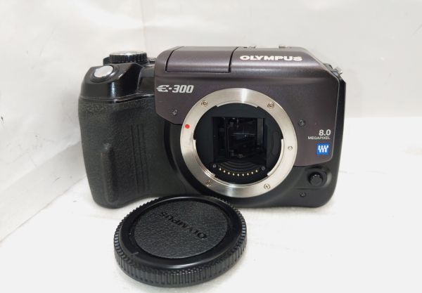 ★★快調！美品★★OLYMPUS オリンパス E-300 ボディ コダックブルー★完動品★_画像1