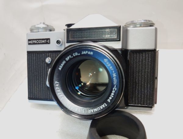 メール便不可】 ☆希少！美品セット☆MEPROZENIT-E Multi F1.8☆露出計