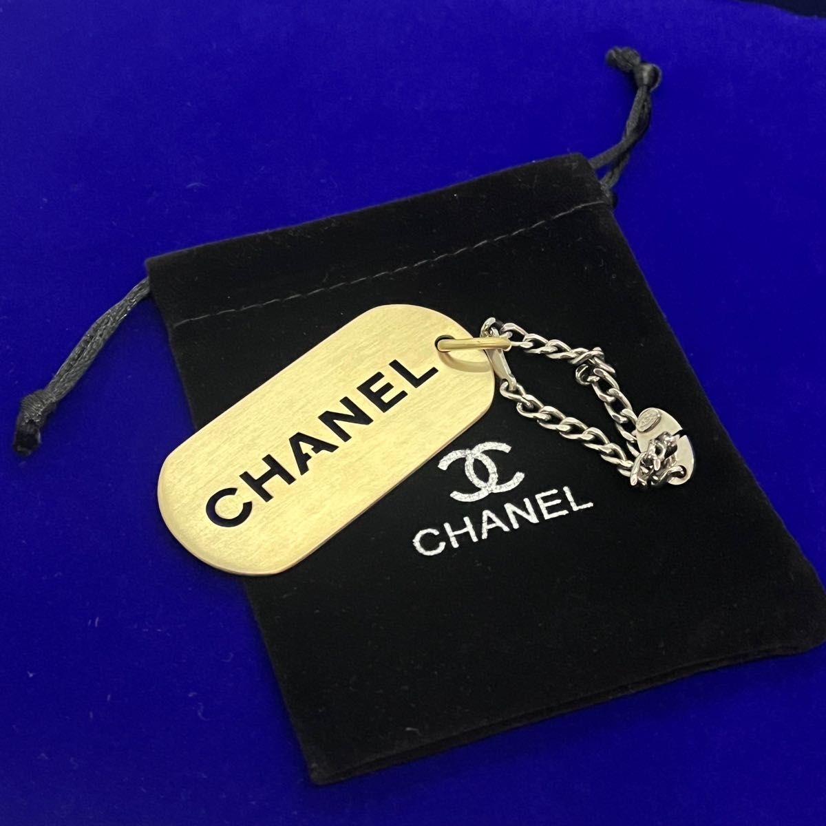 正規品/良品/CHANELロゴプレート/キーホルダー/チャーム 正規品/良品/CHANELロゴプレート/キーホルダー/チャーム