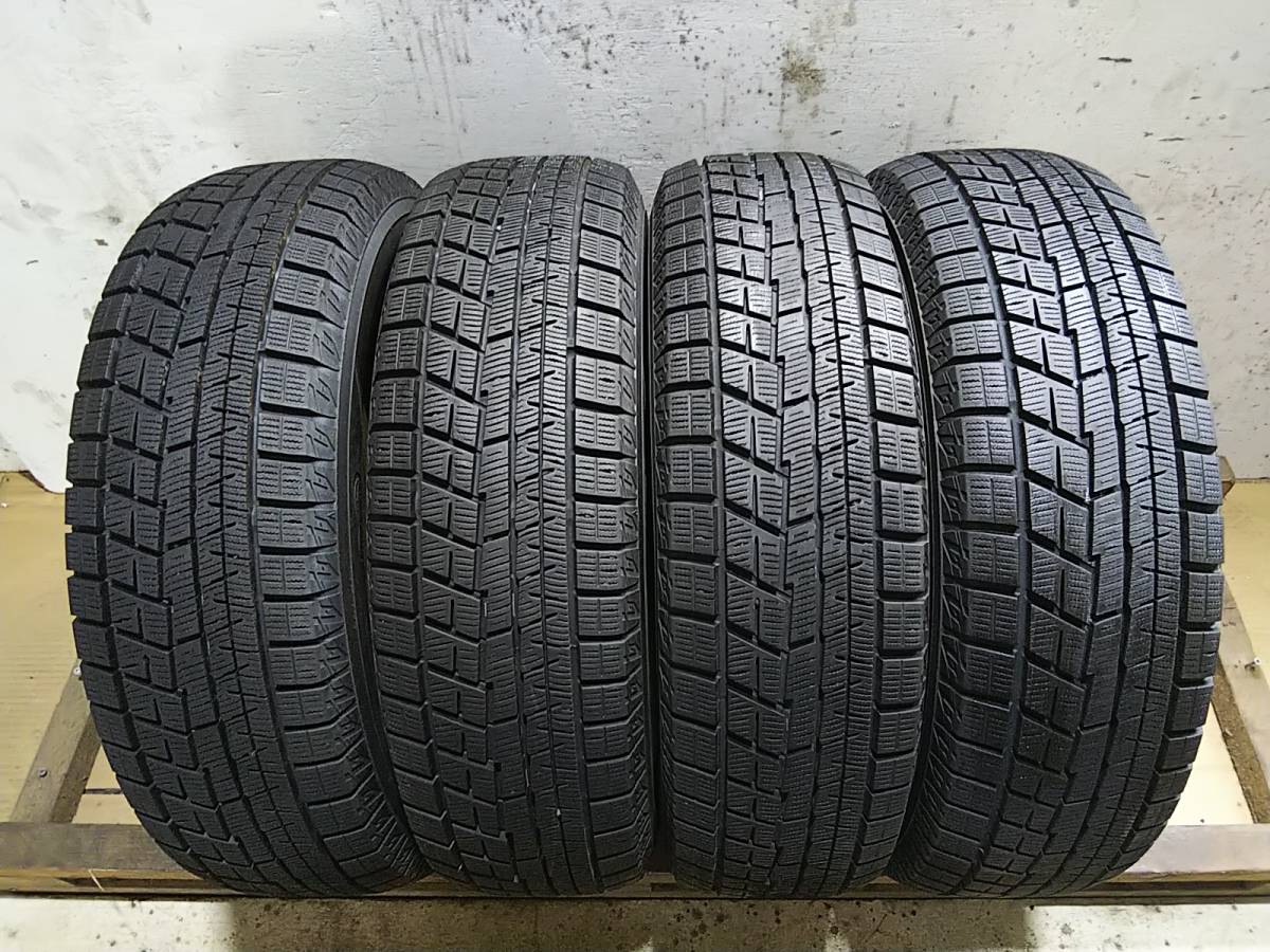 T448 185/70R14 ヨコハマ アイスガード iG60 冬タイヤ 溝有り良品 中古売切り4本SET 法人向け送料安_画像1