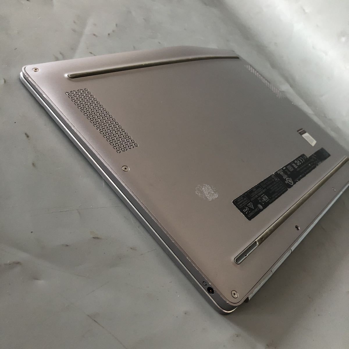 JXJK3921 【ジャンク】hp EliteBook Folio G1 /Core m7-6Y75 1.20GHz /起動不良/バッテリー膨張_画像7