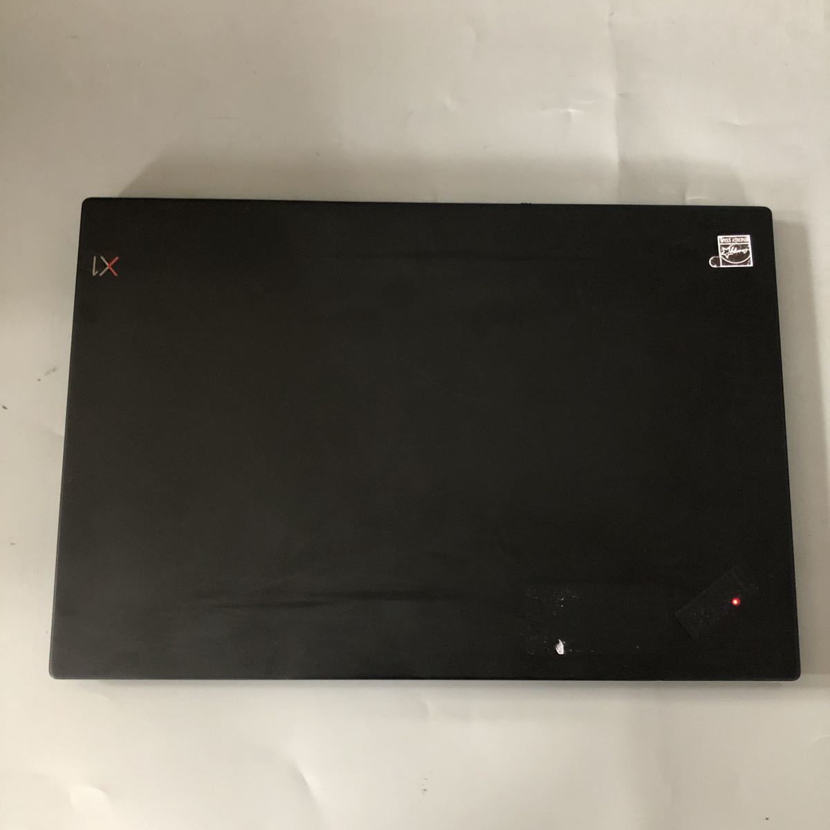 JXNT 2441/Lenovo ThinkPad X1 Carbon /Corei5-8250U 1.6GHz/ メモリ:8GB /SSD:128GB / カメラ / 無線/Windows10 Pro/画面シミあり_画像8