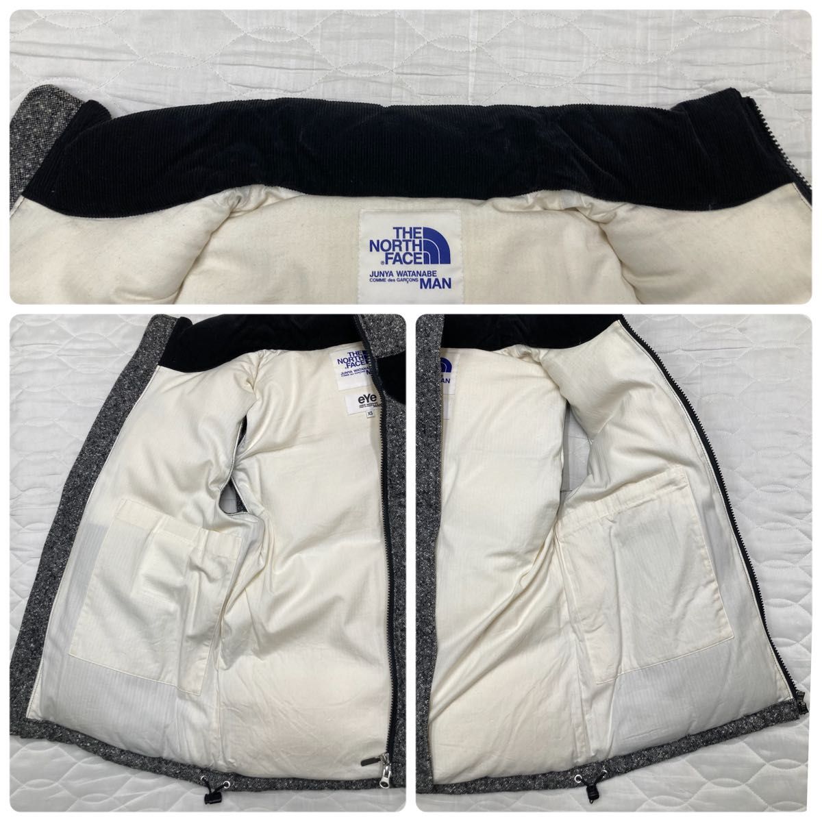 JUNYA WATANABE THE NORTH FACE ヌプシ ダウンベスト ジュンヤ JUNYA WATANABE THE NORTH FACE ヌプシ ダウンベスト ジュンヤ