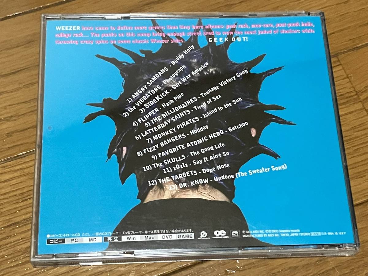 Weezer / A Punk Tribute To Weezer (CTCR-18055) カバーアルバム 中古_画像3