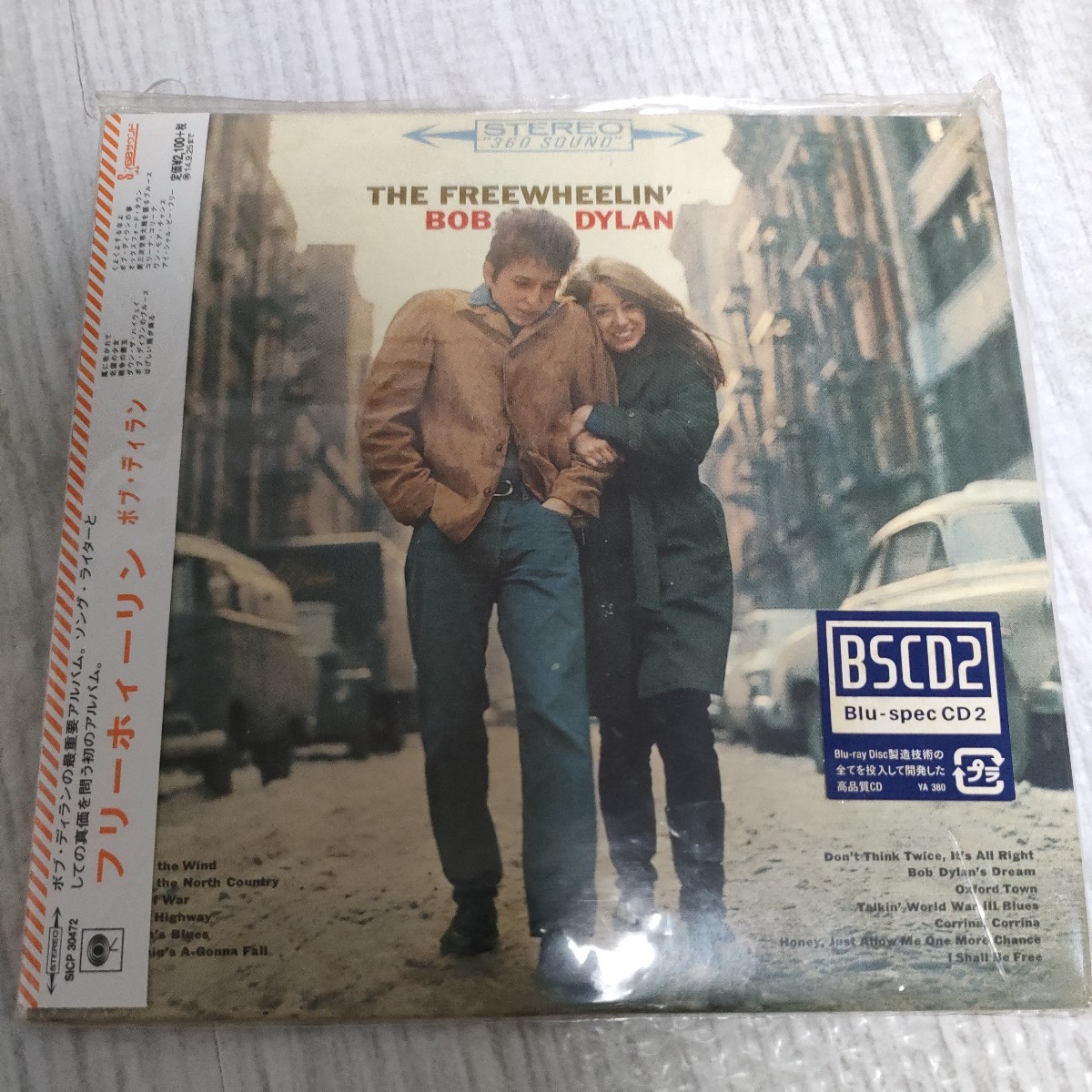 [国内盤CD] ボブディラン/フリーホィーリン　Bob Dylan　blu-spec CD 紙ジャケット_画像1