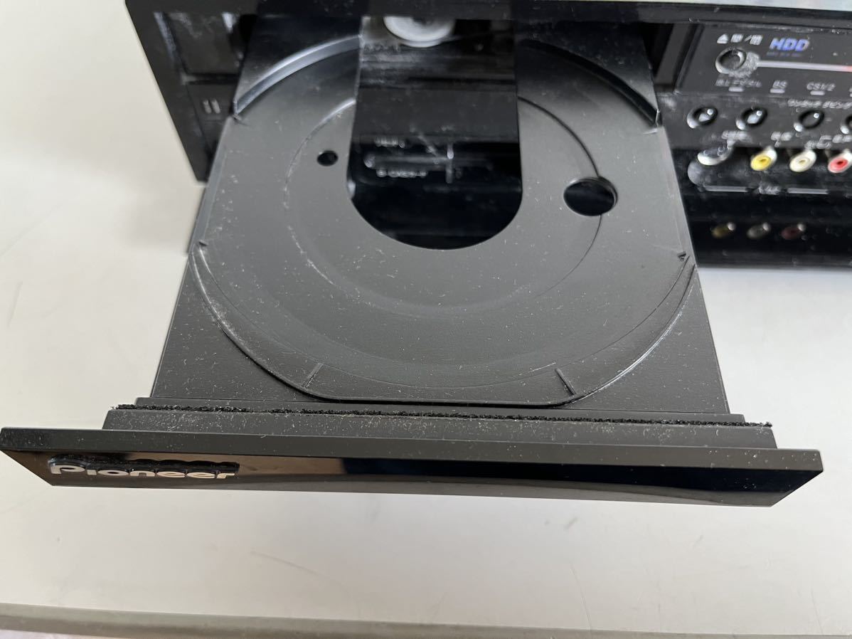 H100612 Pioneer パイオニア DVR-DT95 HDD DVDレコーダー_画像3