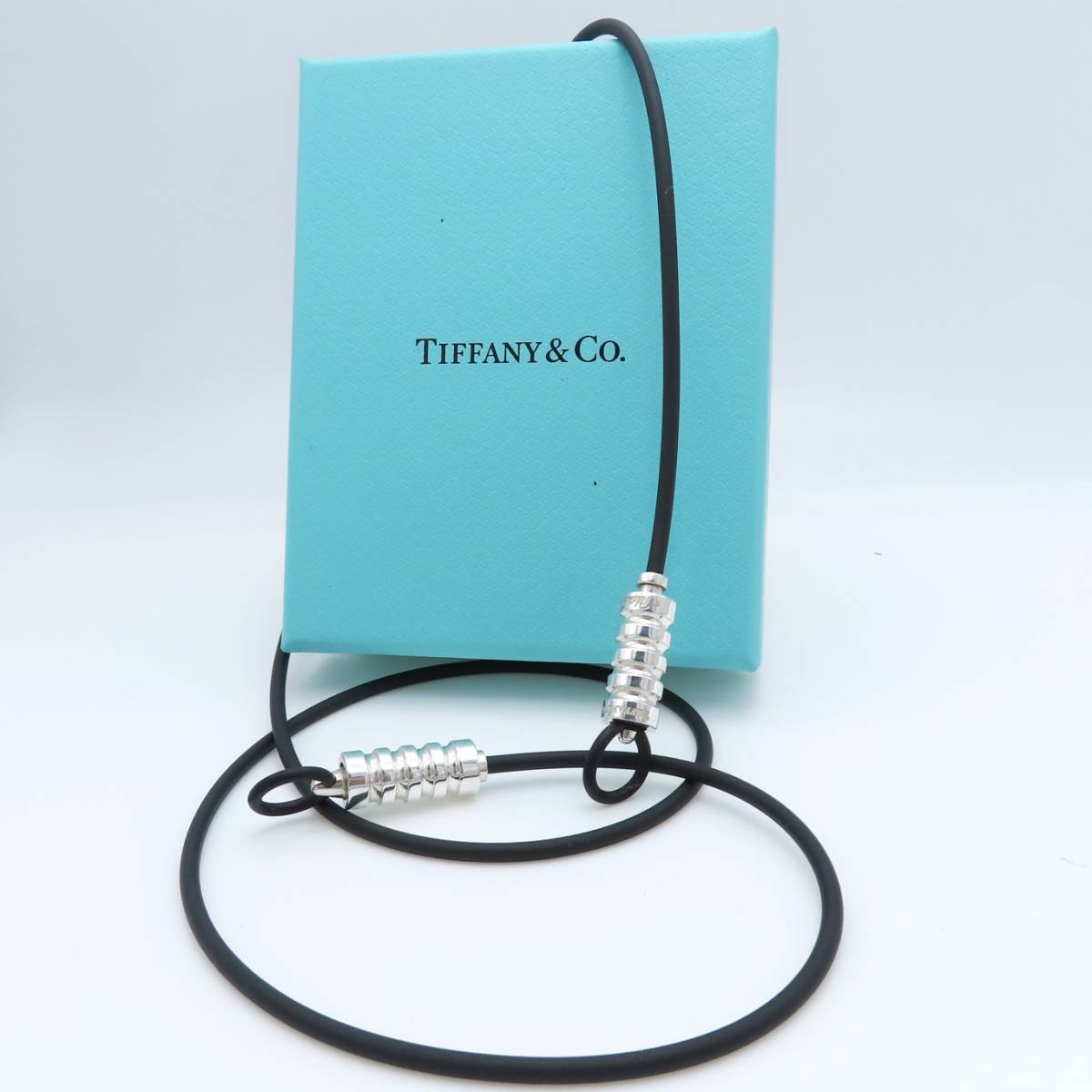 極希少 美品 Tiffany&Co ティファニー パロマグルーブ グラス コード