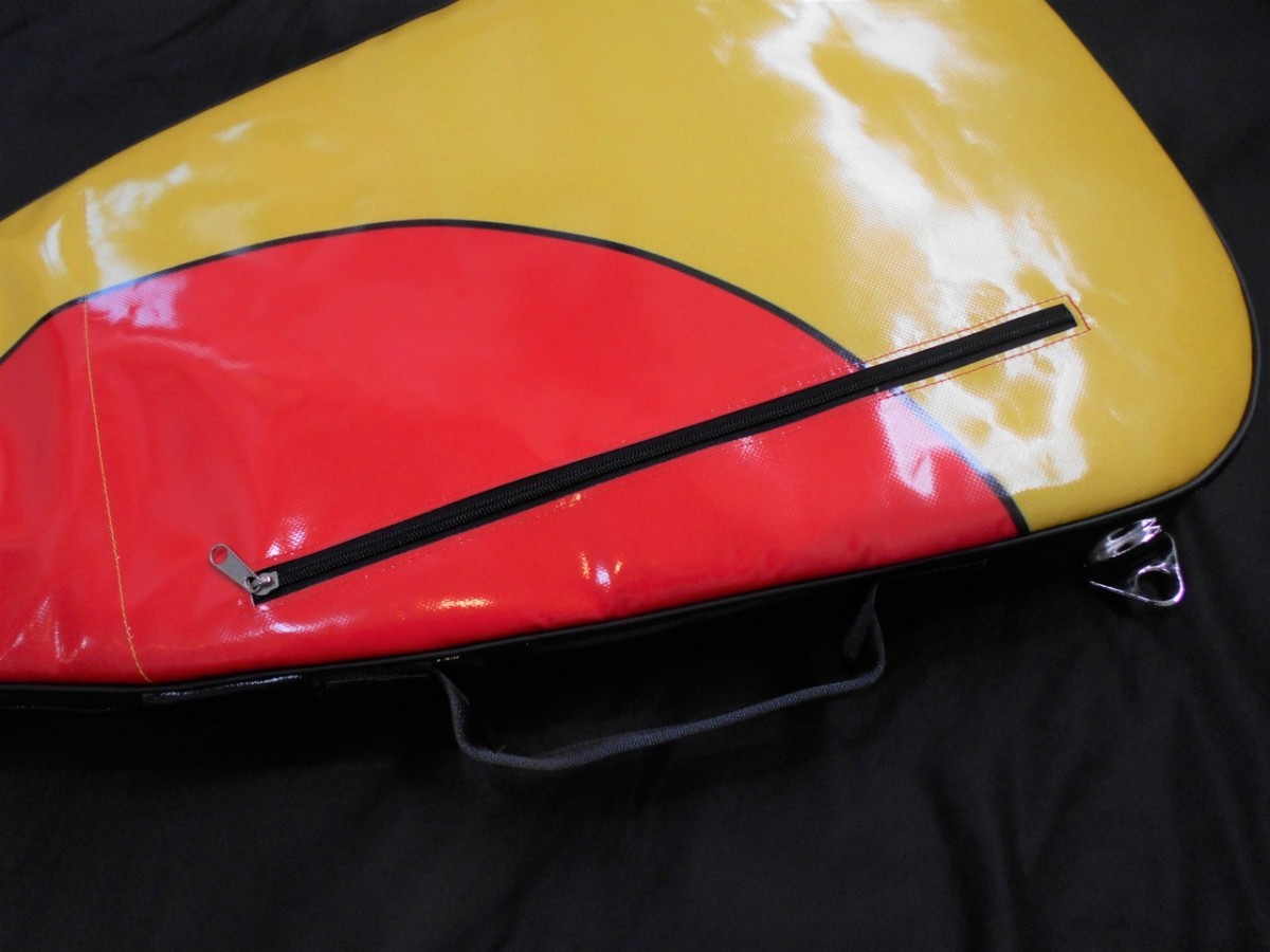 Crea-re Studio Sleeve Guitar Case/Yellow×Red×Black (クレアリ ギターケース)【価格改定！】_画像10