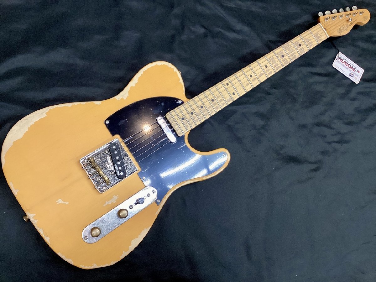 Vintage V52MRBS ICON Electric Guitar/Distressed Butterscotch(ヴィンテージ)【新潟店】_画像2