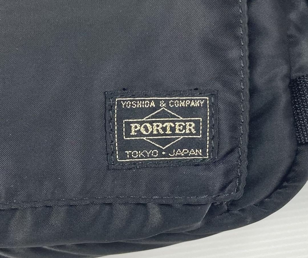 極美品 porter ポーター タンカー ウエストバッグ ショルダー ボディ