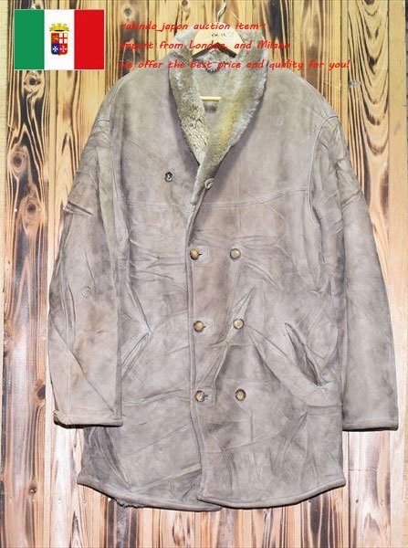 SHEARLING★イタリア直輸入★リアルシープスキン ムートン　コートXXL（SH-011)　メンズ　おすすめ_画像1