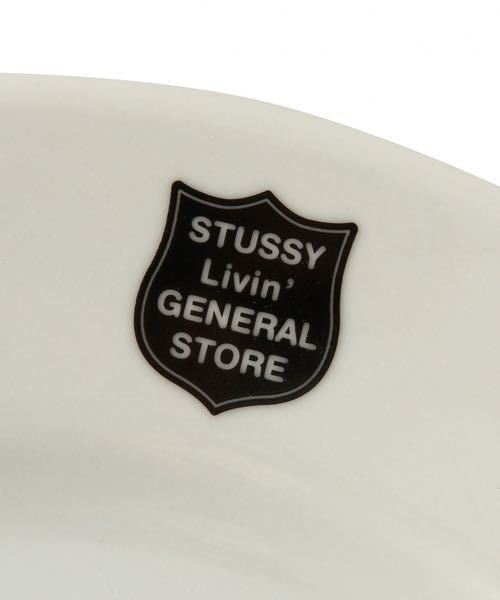 新品未使用BOX付き☆STUSSY Livin GENERAL STORE GS Saturniaディナープレート大☆新品☆お皿 ステューシーリヴィンジェネラルスト①_画像2