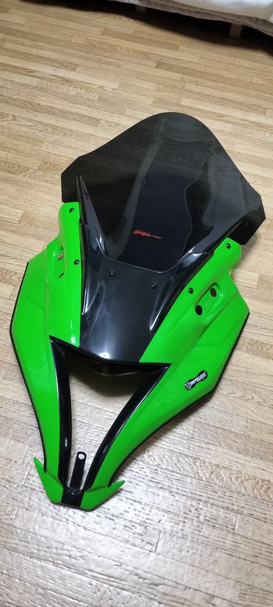 Ninja250 2013~2017 ZX-10R フロントマスク グリーン|Yahoo Ninja250 2013~2017 ZX-10R フロントマスク グリーン|Yahoo