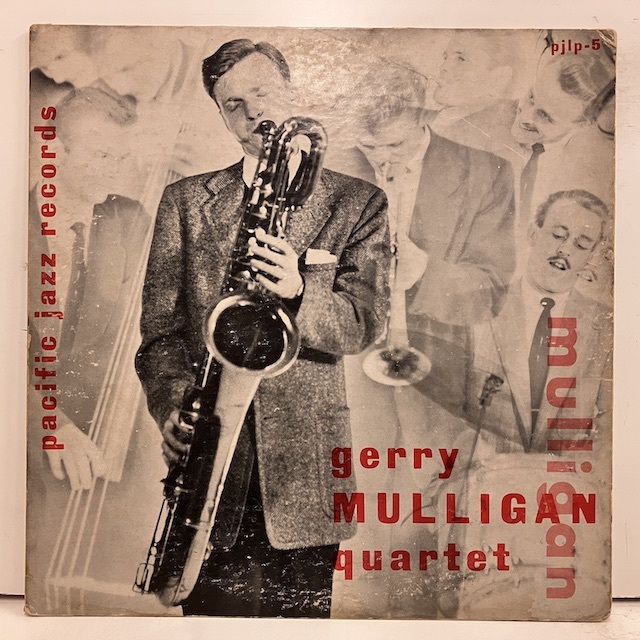●即決LP Gerry Mulligan / Gerry Mulligan Quartet pjlp5 j38585 米オリジナル、10インチ ジェリー・マリガン _画像1