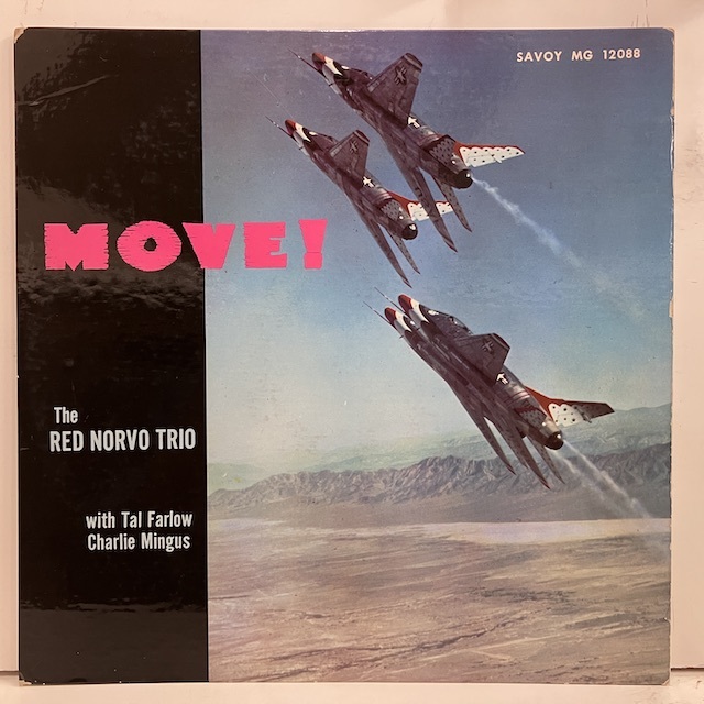 ●即決LP Red Norvo / Move mg12088 j38586 米オリジナル、赤銀Dg Mono X20機械Rvg レッド・ ノーヴォ_画像1