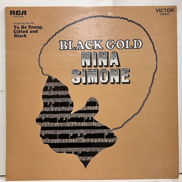 ●即決VOCAL LP Nina Simone / Black Gold Lsp4248 jv5395 米盤 ニーナ・シモン