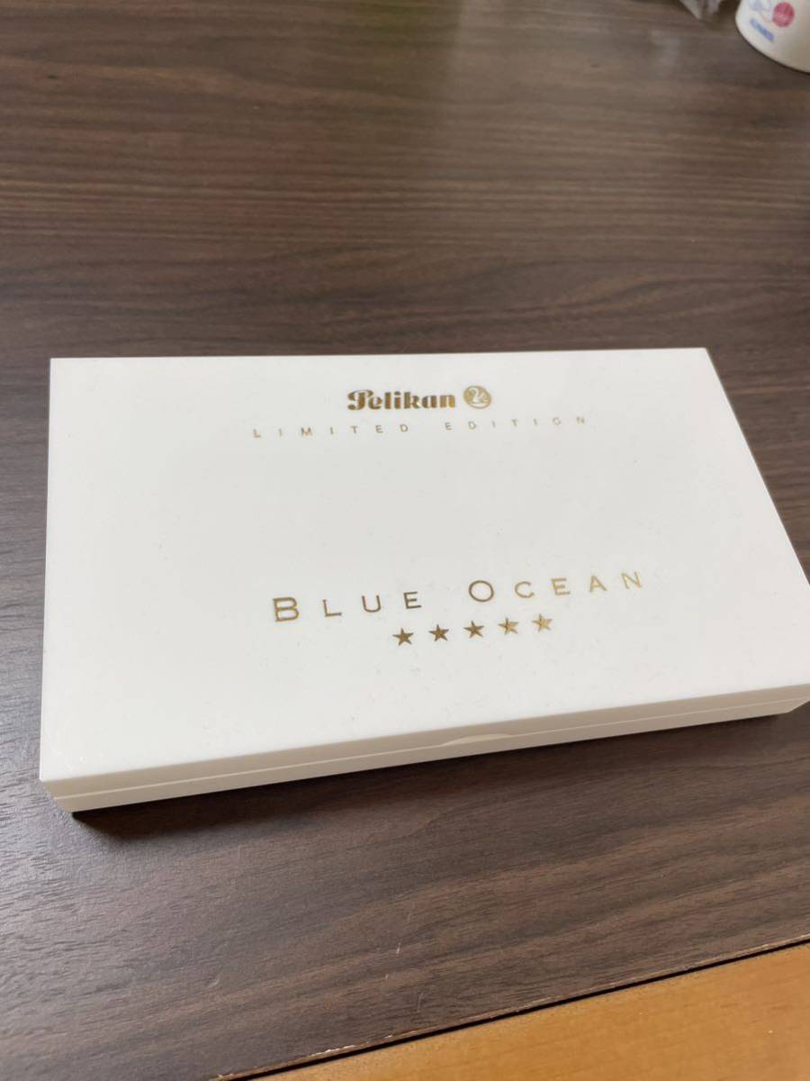Pelikan ペリカン 万年筆 リミテッドエディション M800 ブルーオーシャン M K800 ボールペン　Pelikan Blue Ocean Limited Edition_画像1