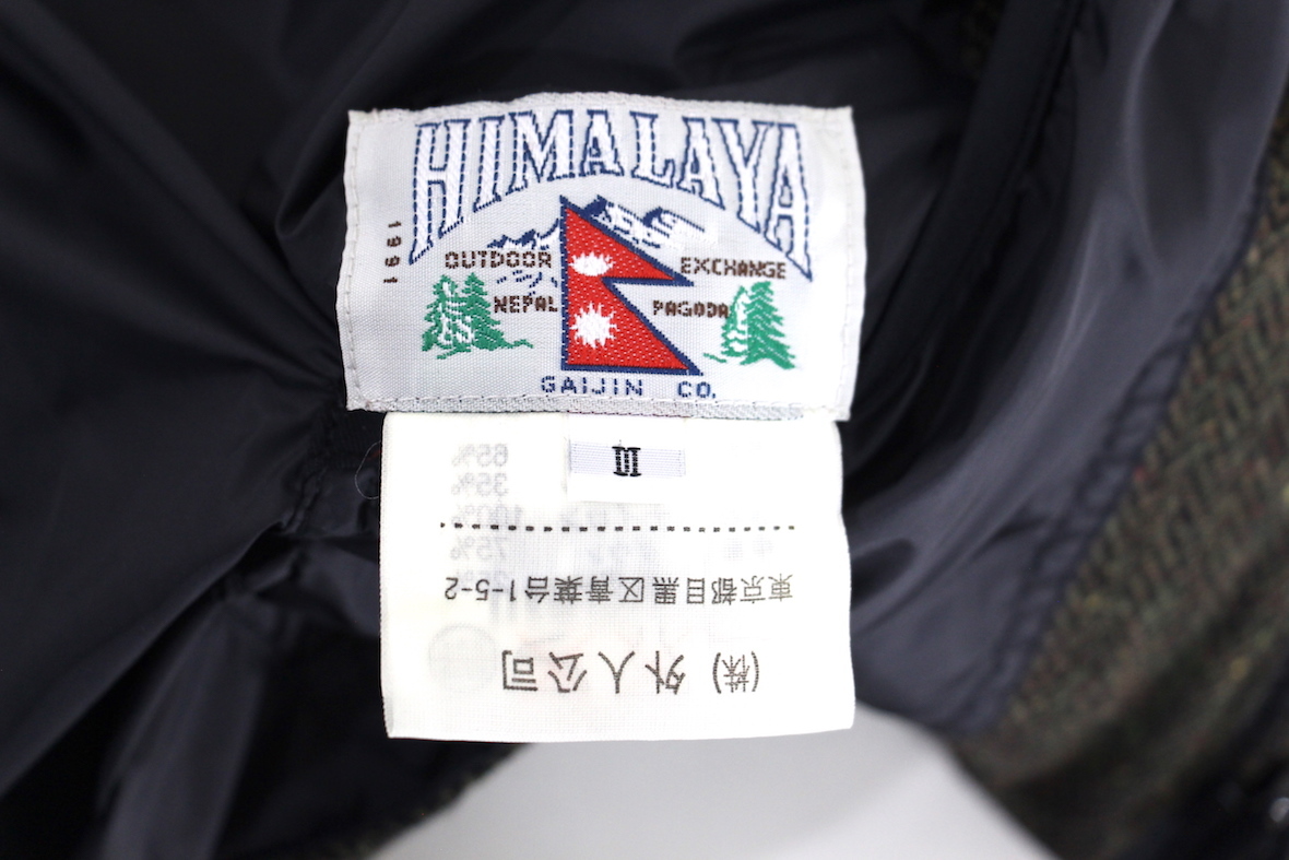 【希少品】HIMALAYA GAIJIN MADE スラブウール ダウンベスト M ブラウン 茶色 ヒマラヤ ガイジンメイド 外人公司 HRM BLUEBLUE_画像10