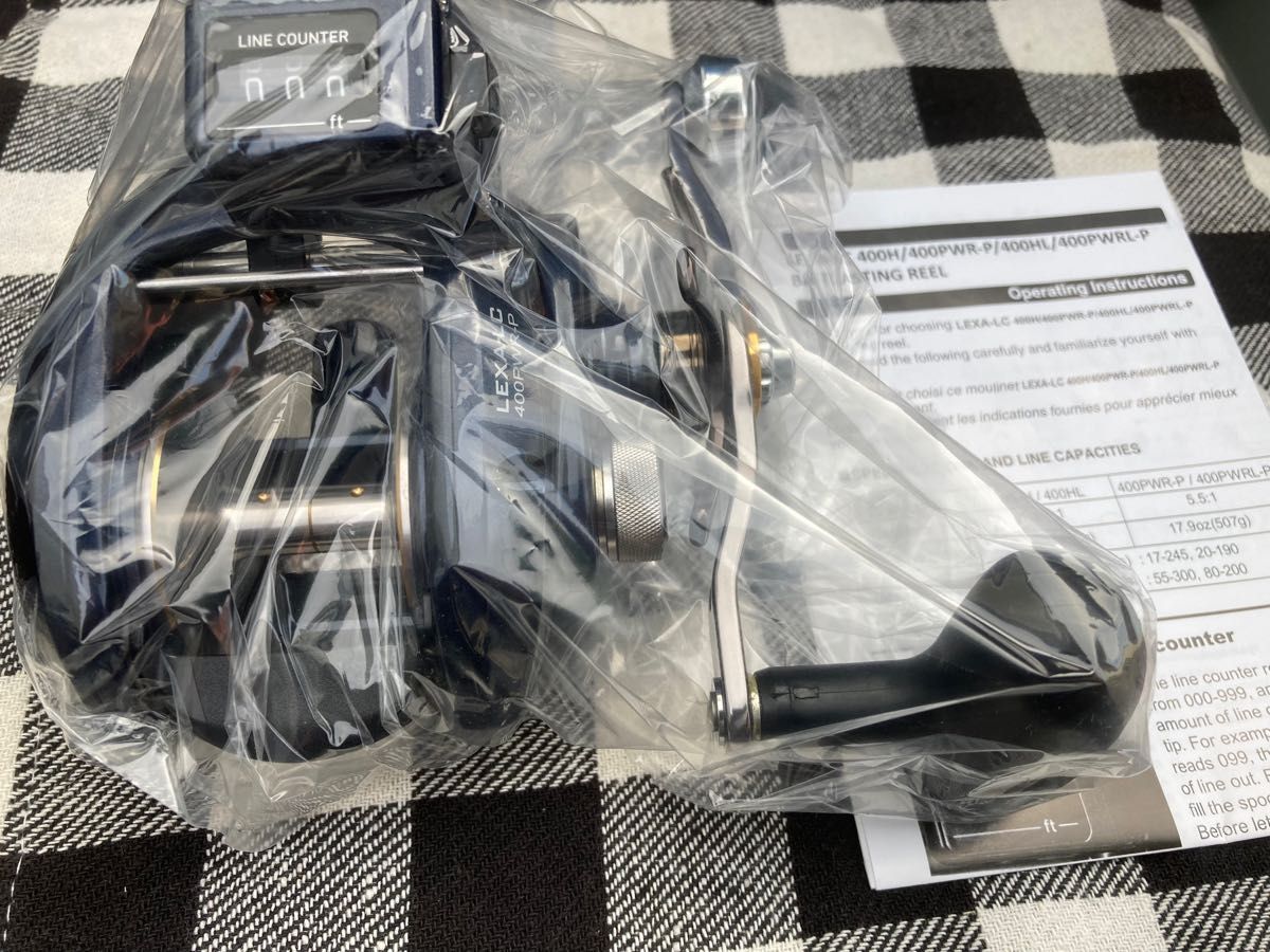 USダイワ ベイト リール 両軸 LEXA-LC400PWR-P レクサ 未使用 USダイワ ベイト リール 両軸 LEXA-LC400PWR-P レクサ 未使用
