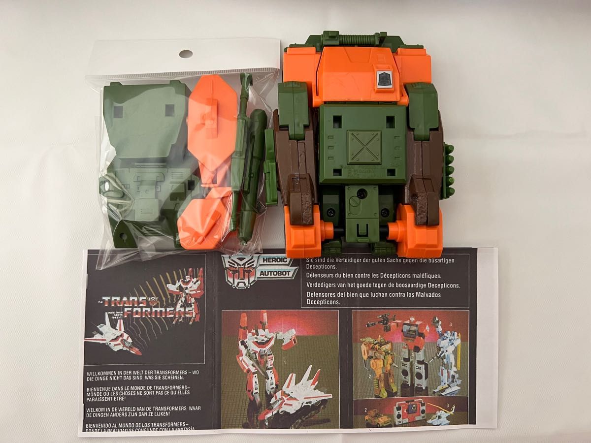 ロードバスター 無限キャリバー トランスフォーマー 1984年 ドルバック