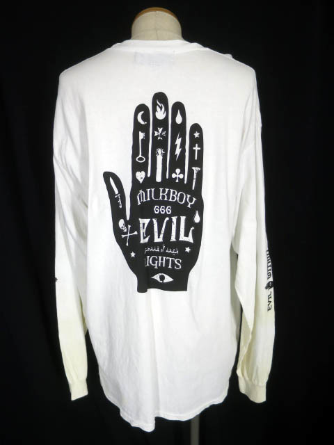 MILKBOY / EVIL HAND футболка с длинным рукавом / Milkboy [B57039]