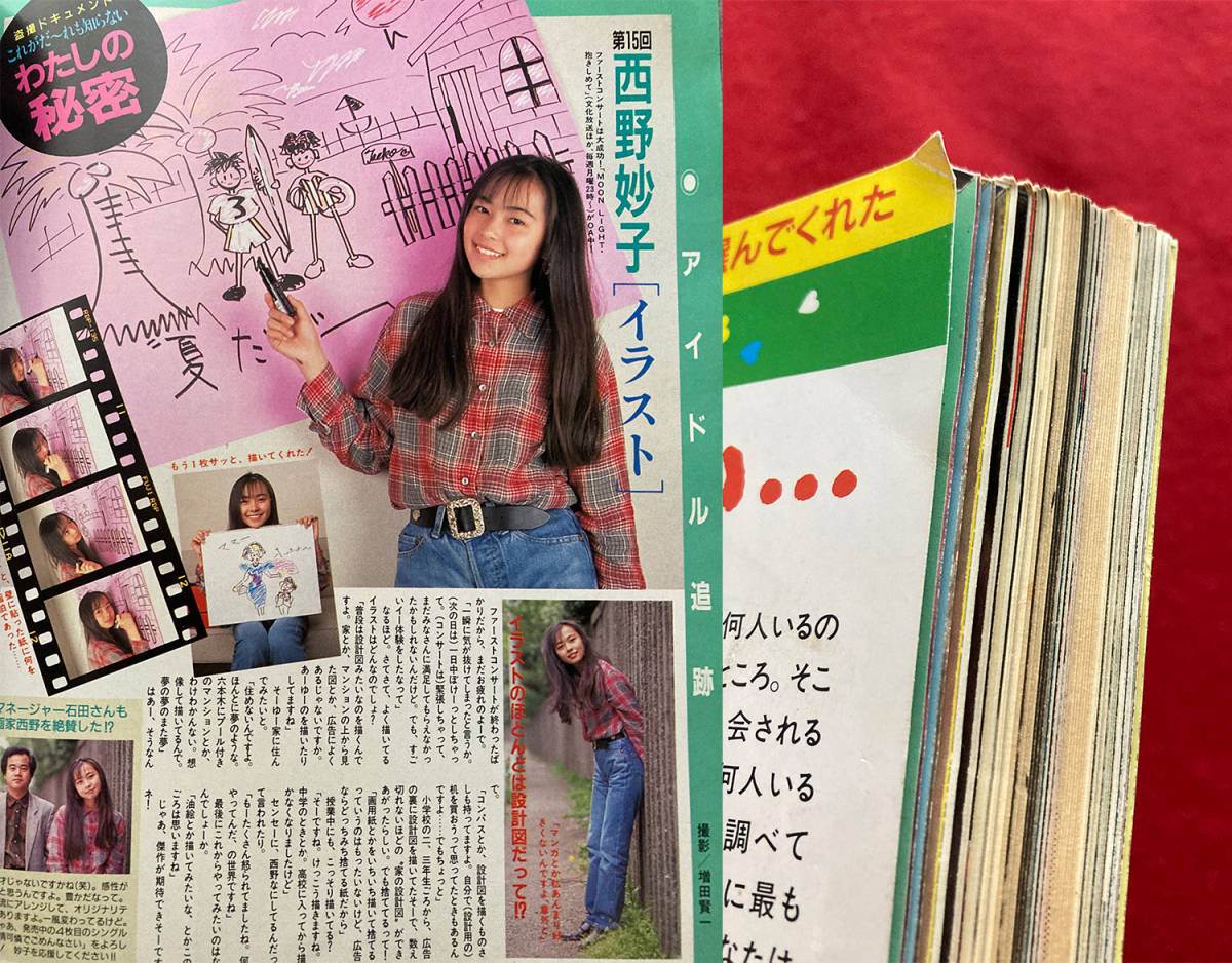 雑70【匿名発送/同梱可/雑誌】アクションカメラ1991年7月/細川ふみえ/田村英里子/井上晴美/西野妙子/藤崎あやの/グラビアアイドル巨乳下着_画像7