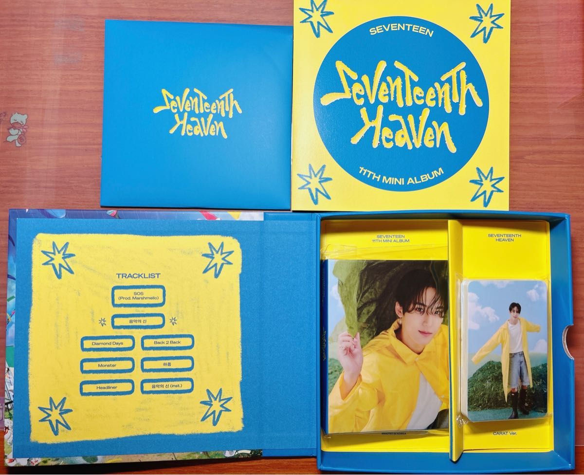 SEVENTEEN セブチ HEAVEN アルバム CD ミンギュ バインダー SEVENTEEN セブチ HEAVEN アルバム CD ミンギュ バインダー
