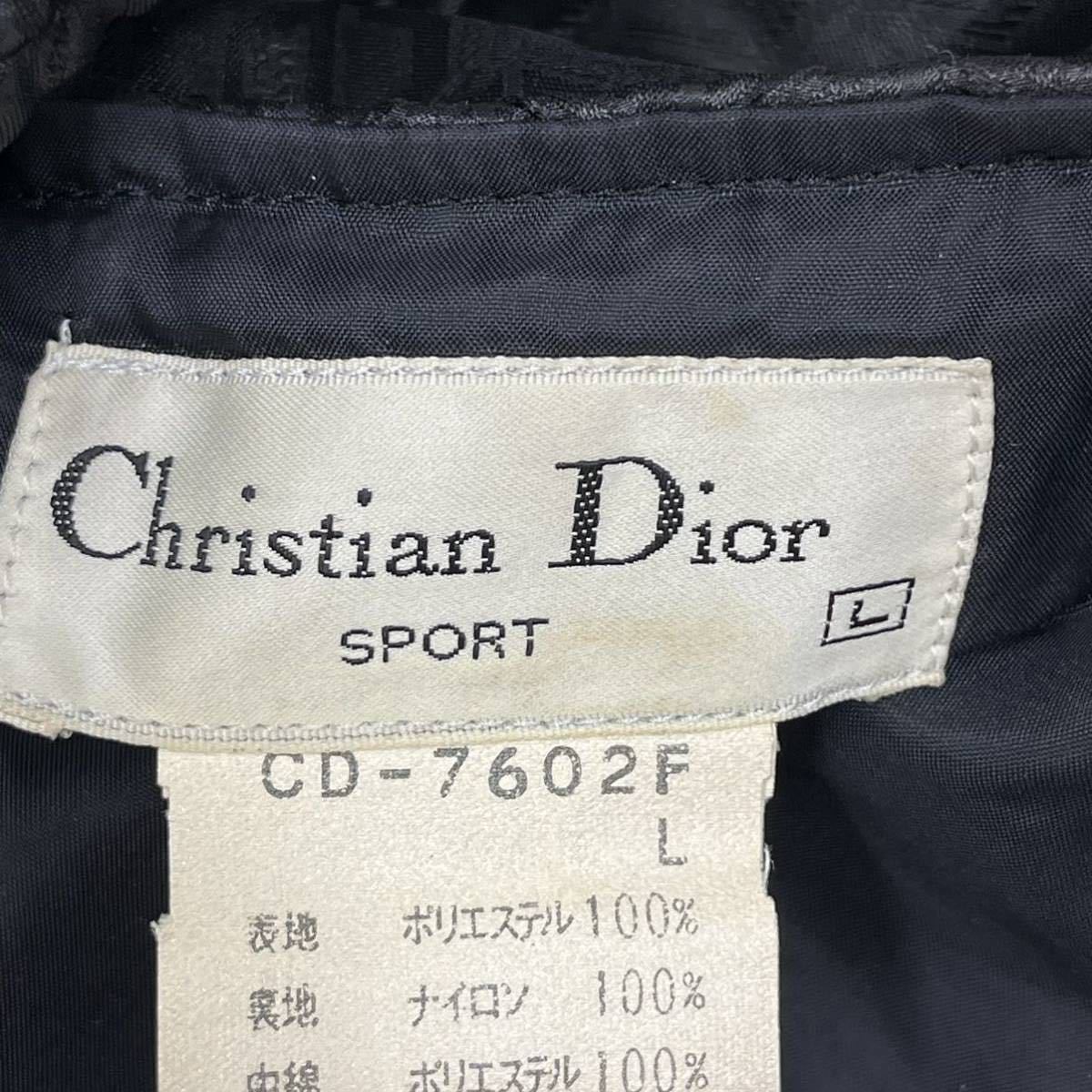 Christian Dior SPORT クリスチャン ディオール スポーツ ヴィンテージ CDロゴ 総柄 中綿入り ジャケット＆サロペット オーバーオール_画像10