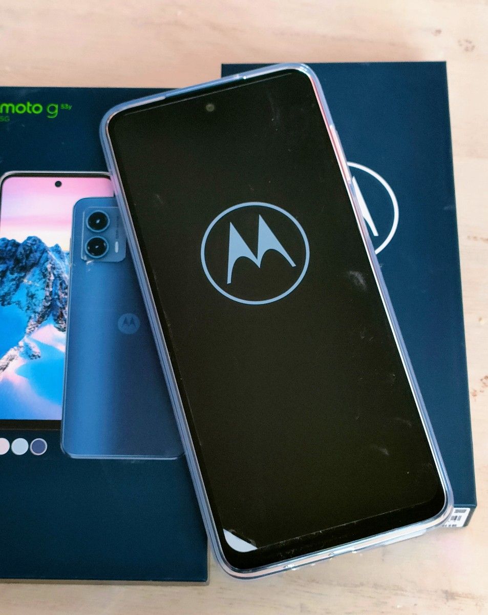 新品未使用〉moto g53y 5G インクブラック 128 GB Y mobile｜Yahoo