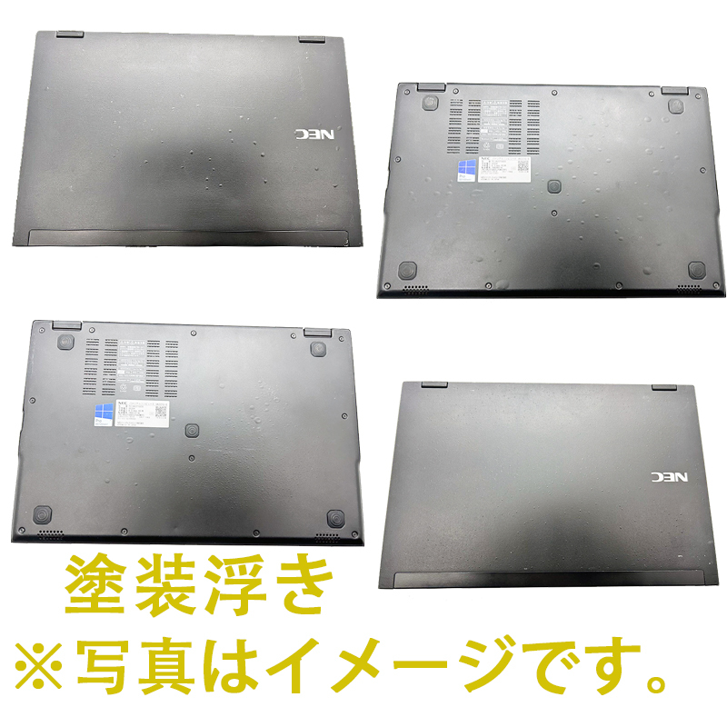 第5世代Corei5 高解像度13.3型(2560×1440) Windows11 SSD128GB メモリー4GB MSoffice2021 カメラ NEC VersaPro VG-L Bluetooth 無線 C503_画像4