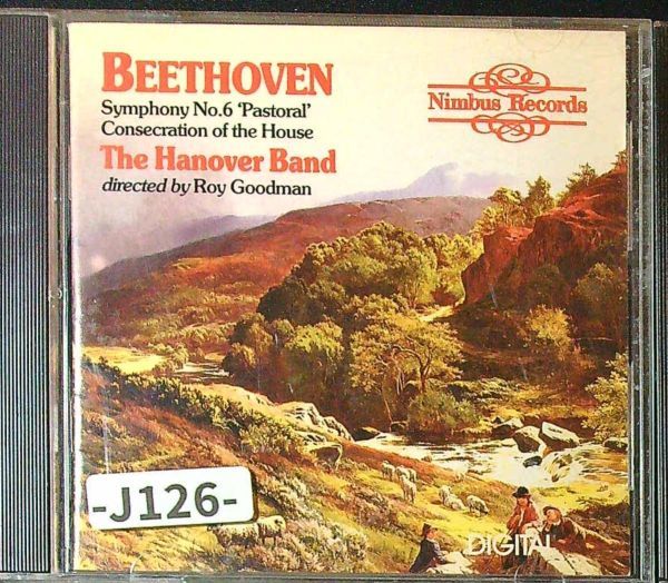 【Nimbus】ベートーヴェン　　交響曲第6番「田園」、序曲「献堂式」　　グッドマン、ハノーヴァー・バンド　　　　-J126-　CD_画像1
