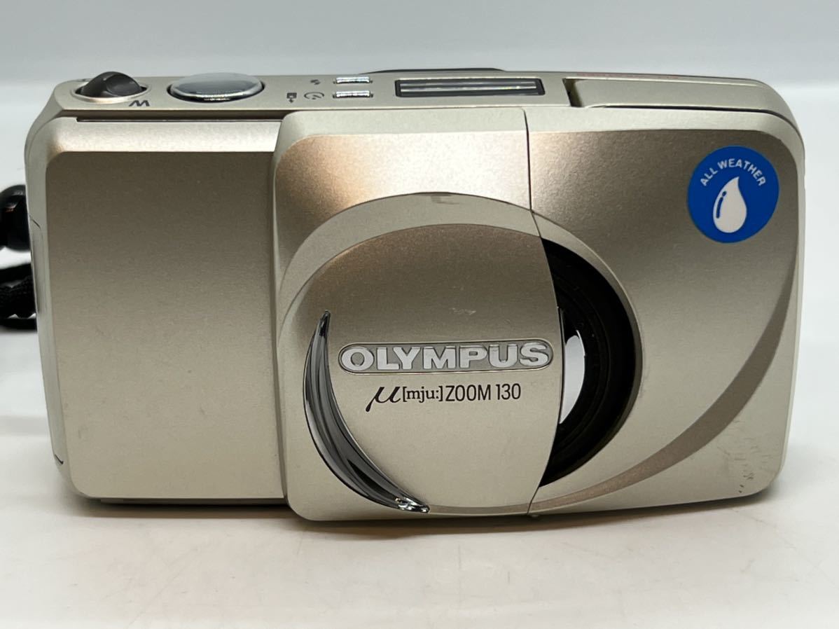 OLYMPUS オリンパス μ[mju:] ZOOM 130 コンパクトフィルムカメラ【APM114】_画像1