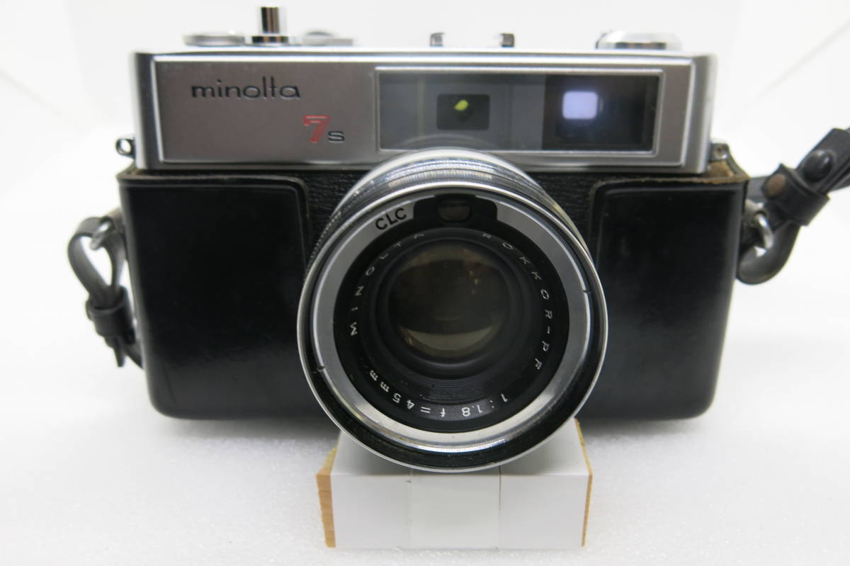 minolta　 H1-MATIC　 7s　 OKKOR-PF 　1:1.8　 f=45mm １眼レフ　フイルムカメラ　【MDY028】_画像1