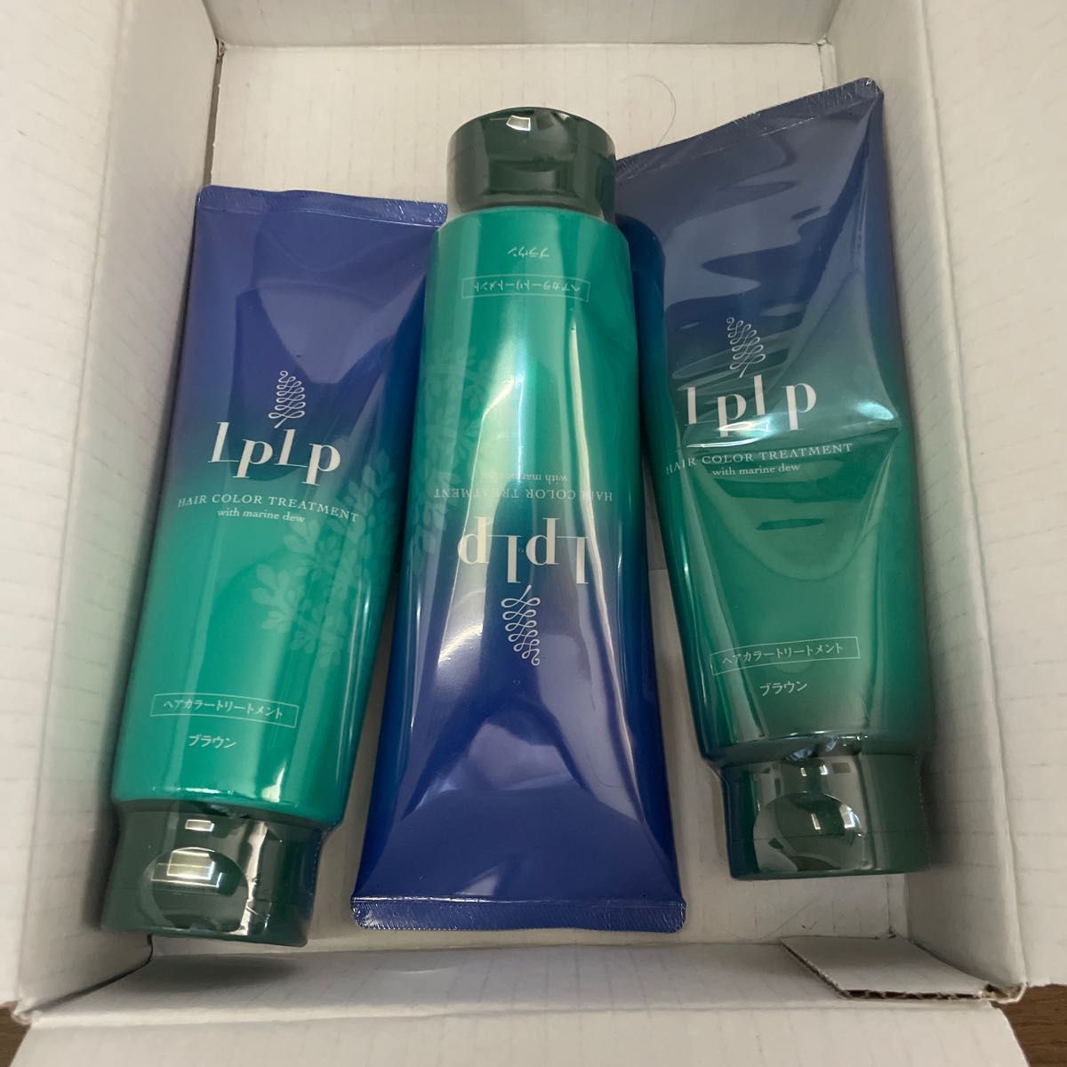 3本セット LPLP ルプルプ ヘアカラートリートメント ブラウン 3本セット LPLP ルプルプ ヘアカラートリートメント ブラウン