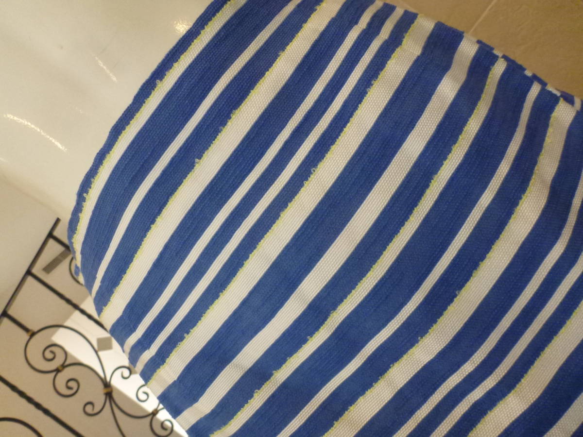 2.5万 超美品 ANAYI アナイ★日本製　青×白×黄　タイトスカート　38　M相当_画像2
