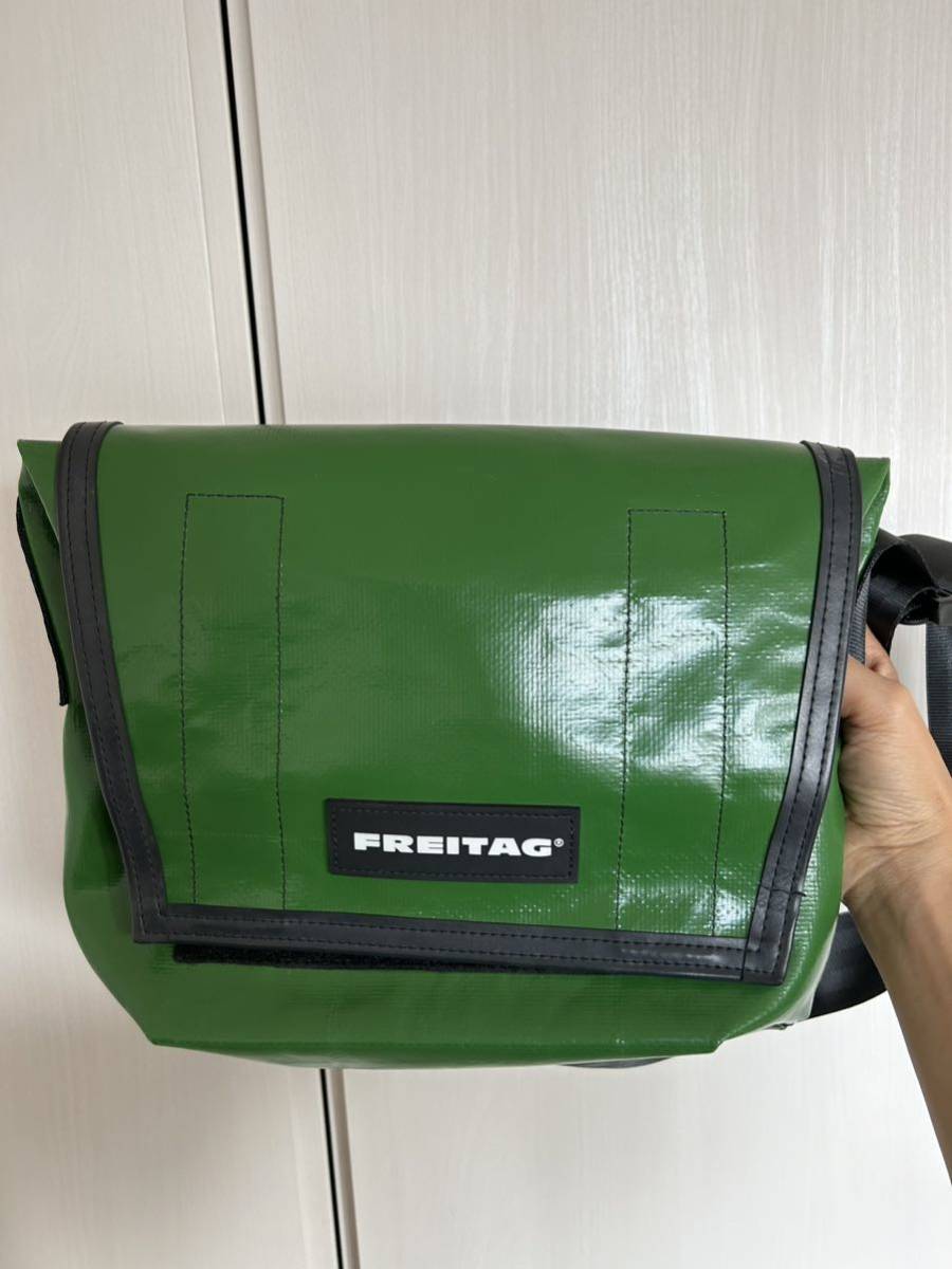 Freitag Fritag Messenger Bag Lassi Green Color