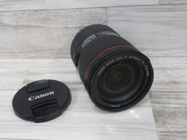 最旬ダウン USM II IS F4L EF24-105mm Canon【 保証有 0247♪ 新DK Ω