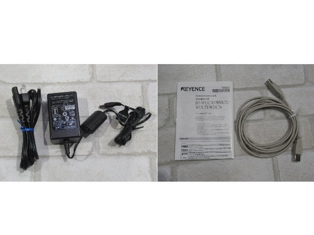 Ω новый O 0100! гарантия иметь KEYENCE[ BT-W70 + BT-WUC7U ] ключ ensBT-W70 серии портативный терминал + сообщение * зарядка единица чистый 