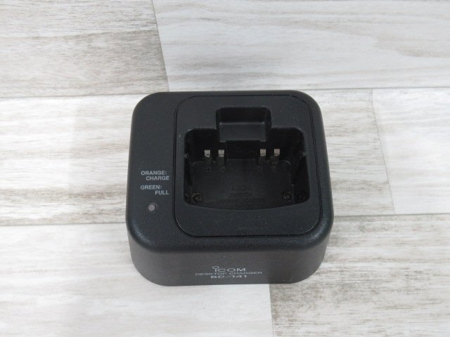 Ω new O 0124! guarantee have iCOM[ BC-141 ] Icom desk fast charger single charger AC attaching * festival 10000! transactions breakthroug!!