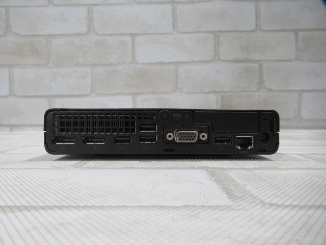 Ω 新DCD 1449m 保証有 HP 【 EliteDesk 800 G6 Desktop Mini PC 】【 Win11 Pro / Core i5-10500T / 16.0GB / SSD：256GB】_画像3