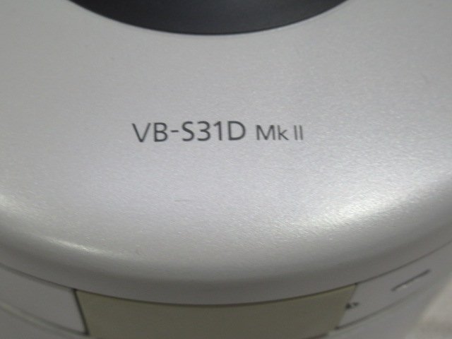 Ω 新P 0052m 保証有 Canon【 VB-S31D Mk II 】 キャノン ネットワークカメラ 動作OK・祝10000!取引突破!!