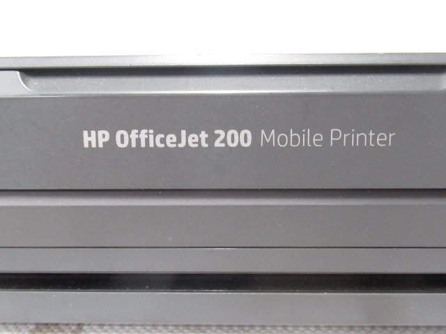 Ω 新DK1 0279♪ 保証有 HP OfficeJet 200 Mobile printer CZ993 モバイル プリンター 総印刷枚数7324枚 インク・バッテリー付き_画像8