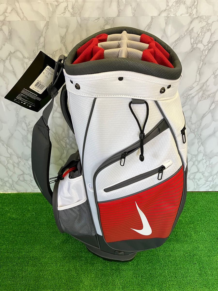 未使用品】NIKE キャディバッグ 14分割 廃盤品 ナイキゴルフ 未使用品】NIKE キャディバッグ 14分割 廃盤品 ナイキゴルフ